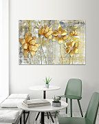 Obraz Veľké zlaté kvety 1820